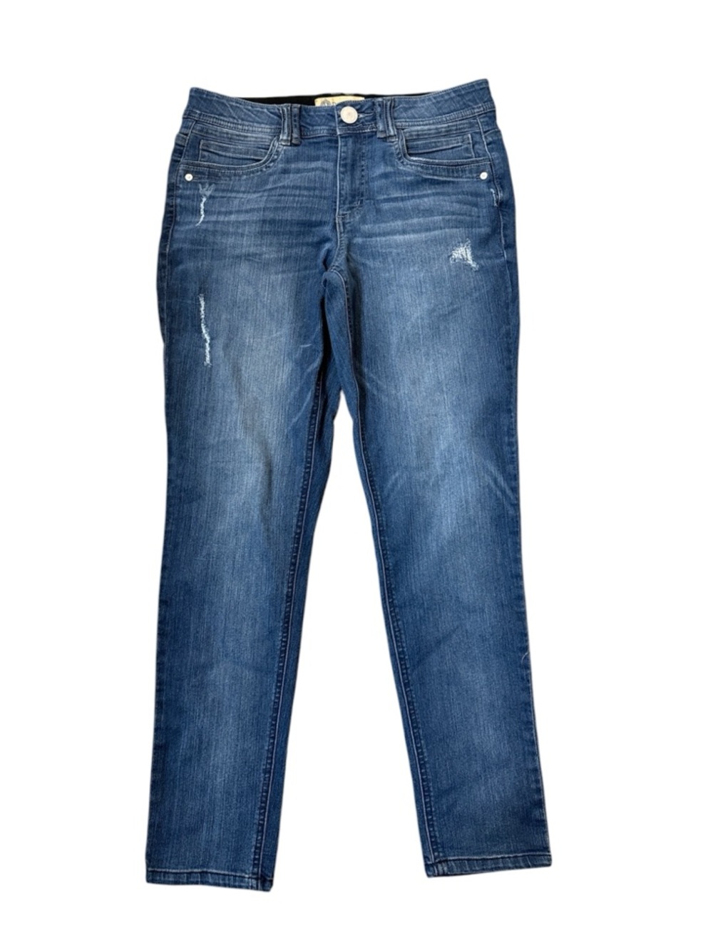 Democracy AB Technology Indigo Skinny‎ Jeans with Light Distressing Size 8